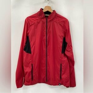 Smartwool Men’s Jacket in Red. Comfortable Merino Wool. Sustainable. Size Medium